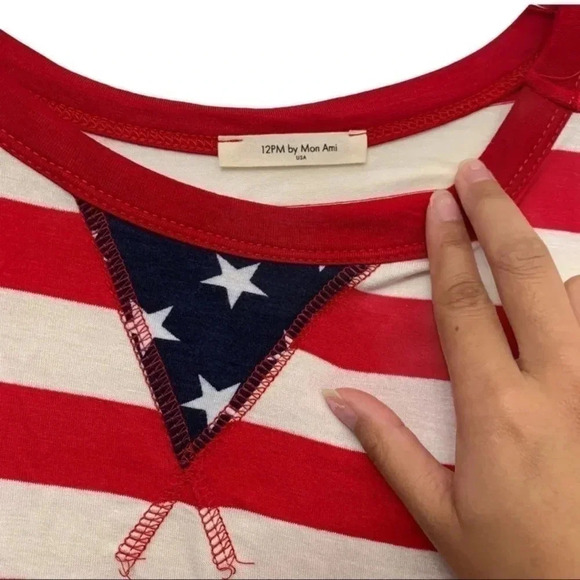 1 LEFT! American Flag Top - Picture 3 of 5